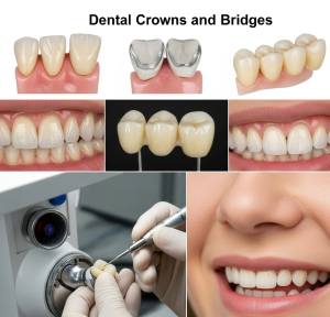 crowns for teeth and bridges