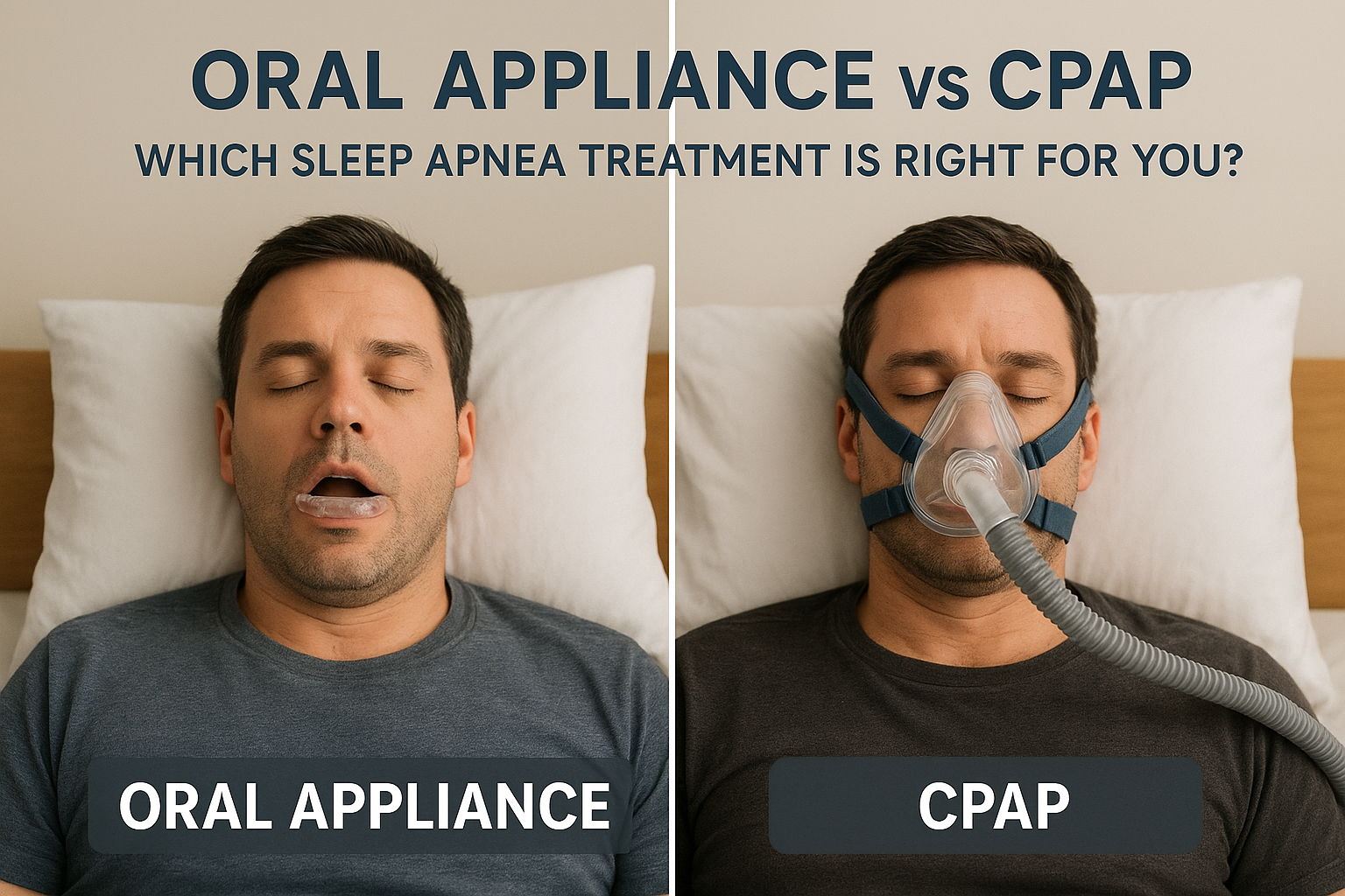 Oral Appliance vs CPAP: Best Sleep Apnea Treatment in Vancouver