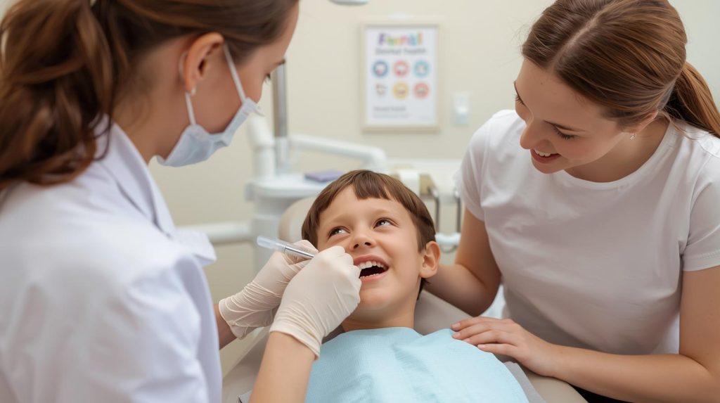 First dental visit for kids